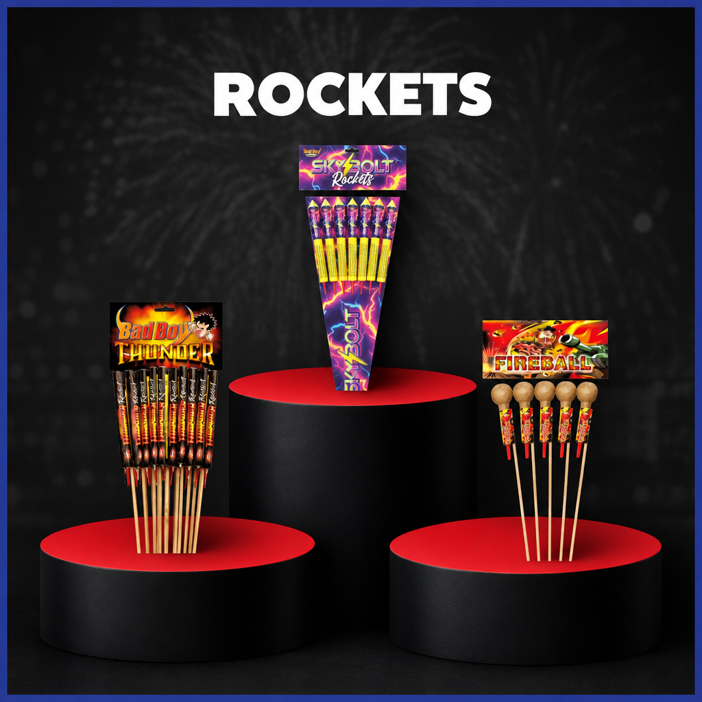 Rockets product collage