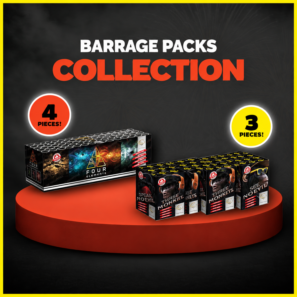 Barrage Packs collection collage