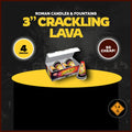 Gemstone Fireworks 3" Crackling Lava