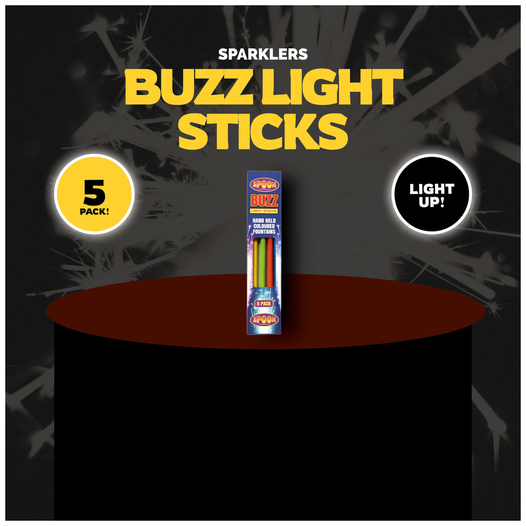 Spook Fireworks Buzz Light Sticks