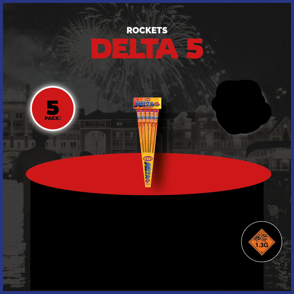 Spook Fireworks Delta 5
