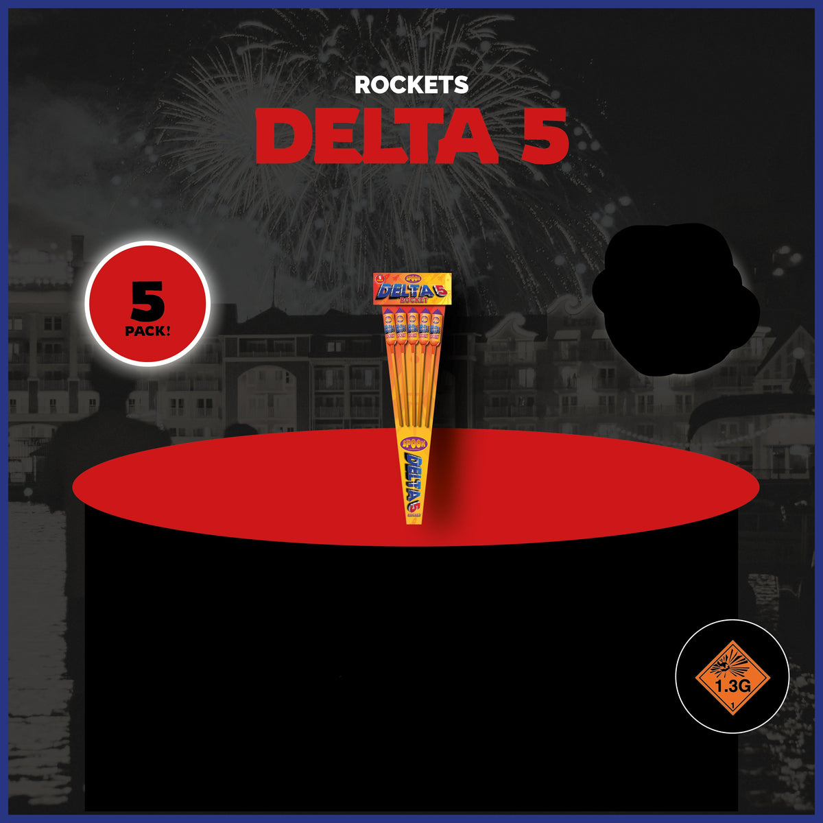 Spook Fireworks Delta 5