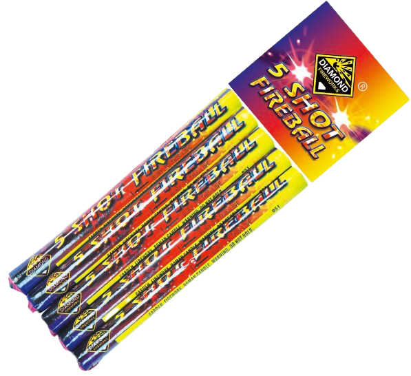 Diamond Fireworks 5 Shot