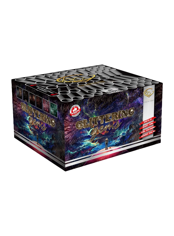 Gemstone Fireworks Glittering Gems