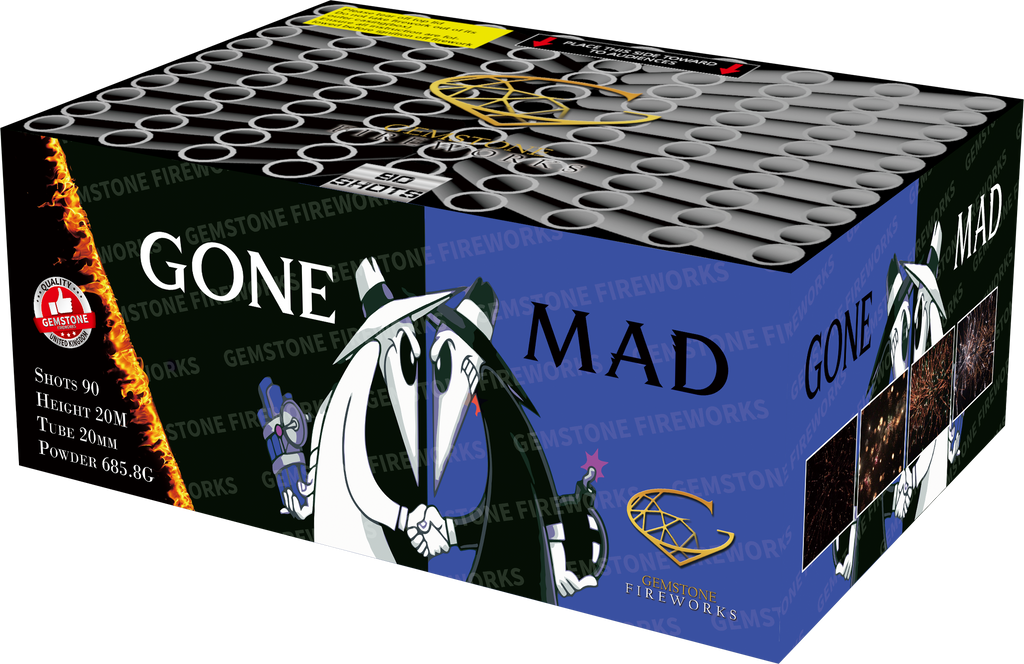 Gemstone Fireworks Gone Mad