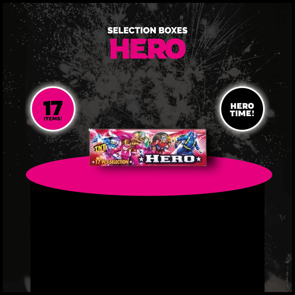 Cosmic Fireworks Hero