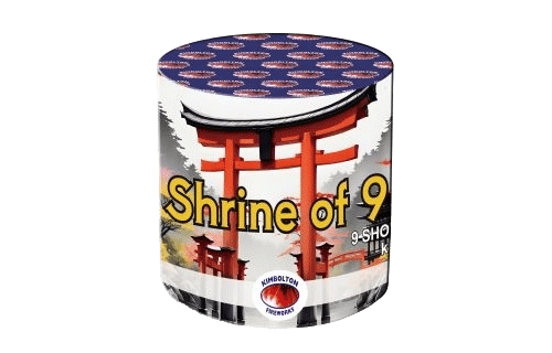 Shrine Of 9 Firework Barrage Cake