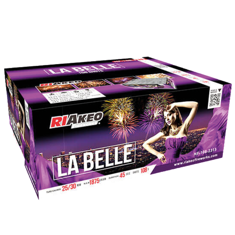 Riakeo La Belle 108 Shot Single Ignition Cake