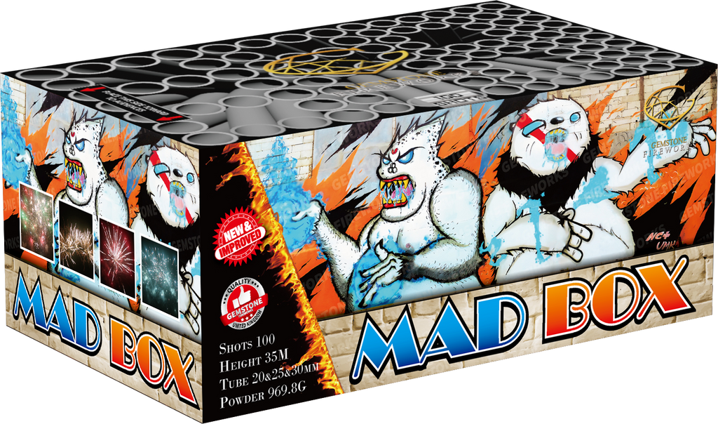 Gemstone Fireworks Mad Box