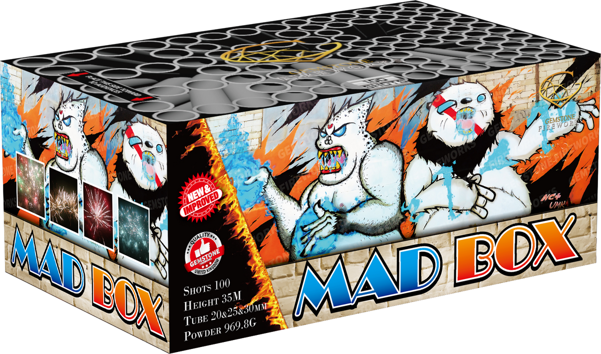Gemstone Fireworks Mad Box