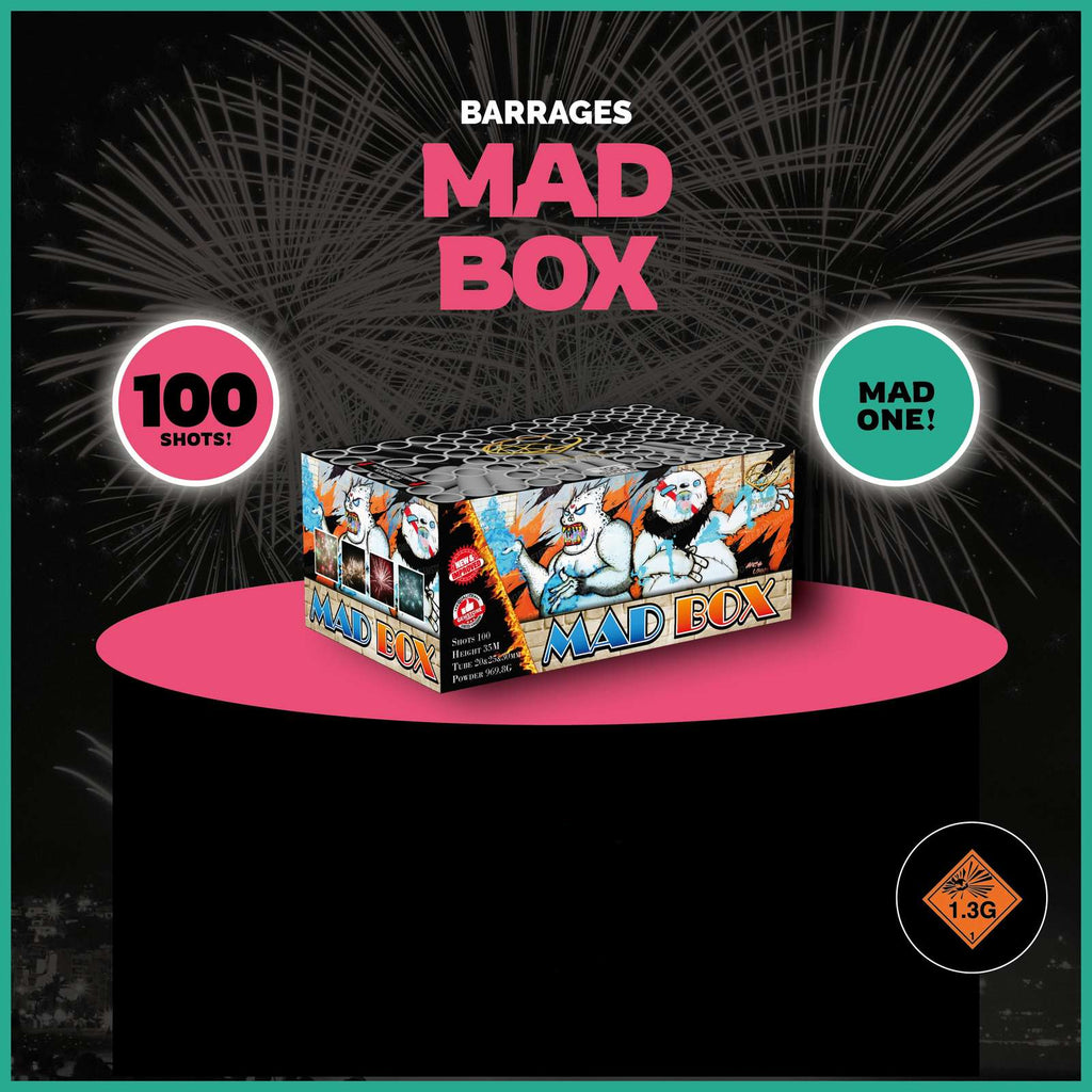 Gemstone Fireworks Mad Box
