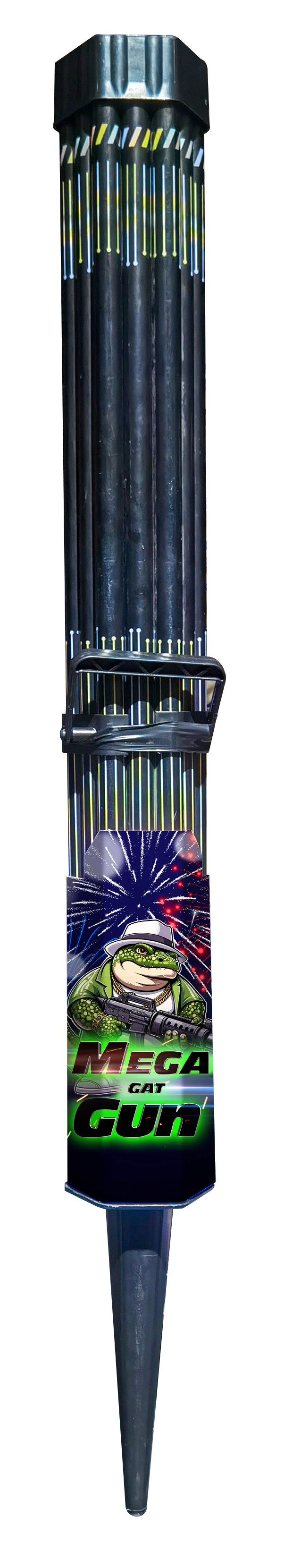 Gemstone Fireworks Mega Gat Gun