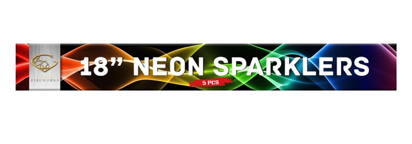 Gemstone Fireworks Neon Sparklers