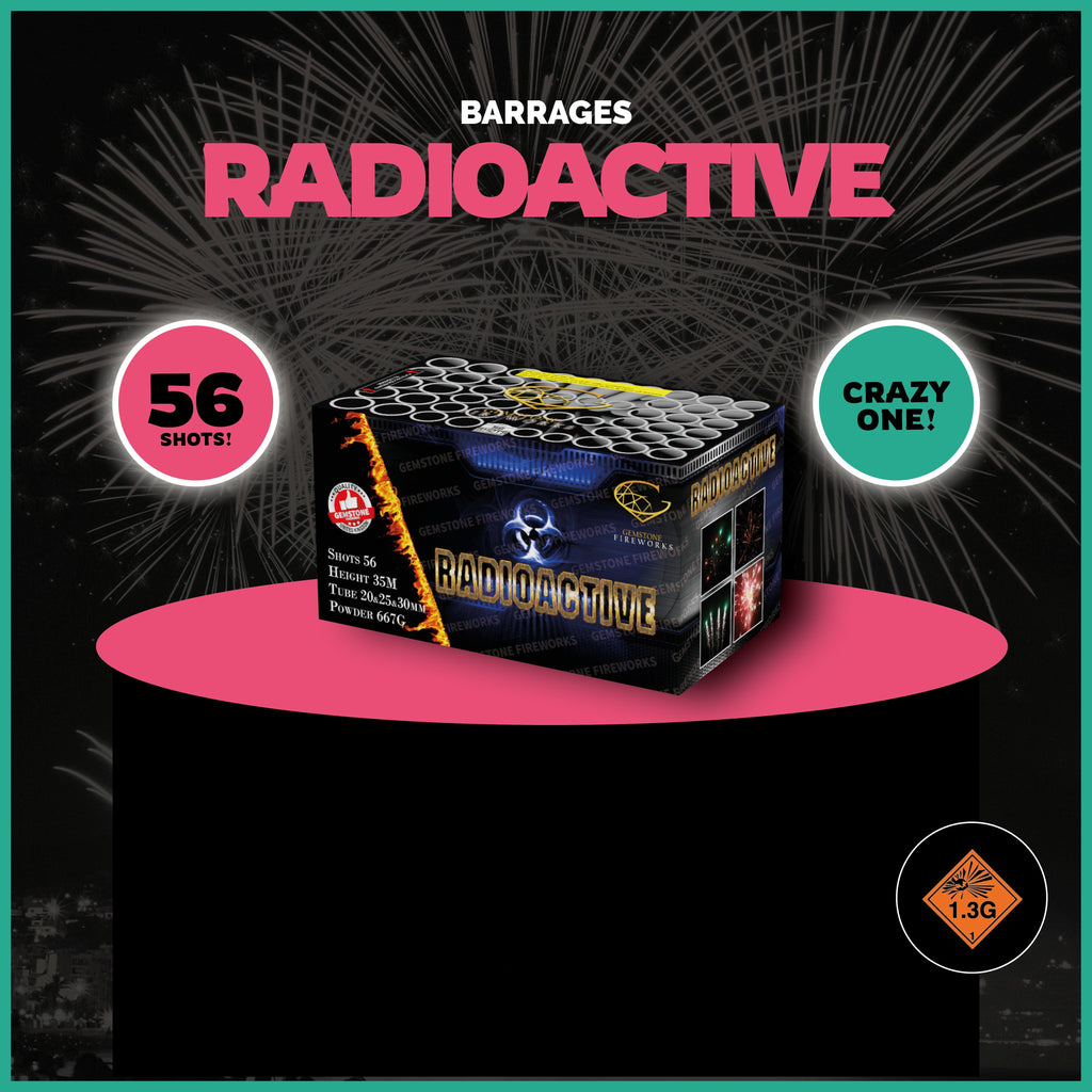 Gemstone Fireworks Radioactive