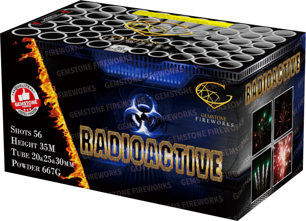 Gemstone Fireworks Radioactive