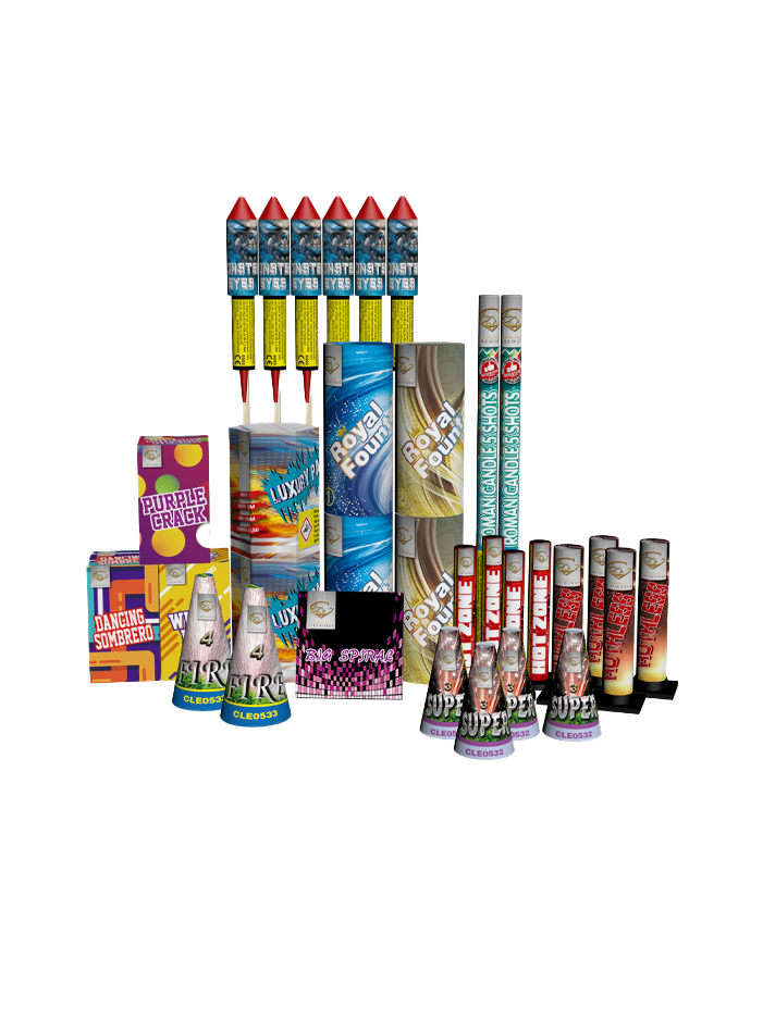 Gemstone Fireworks Ruby Selection Box