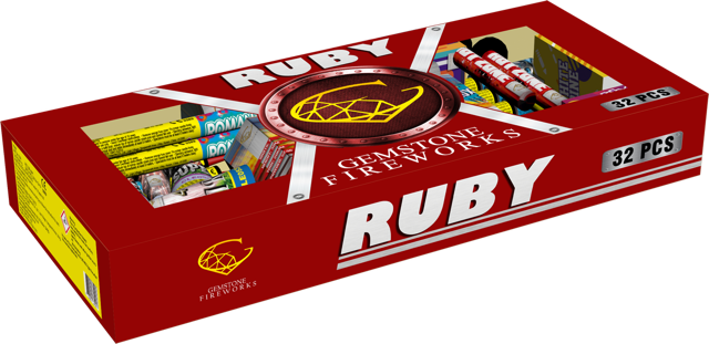 Gemstone Fireworks Ruby Selection Box