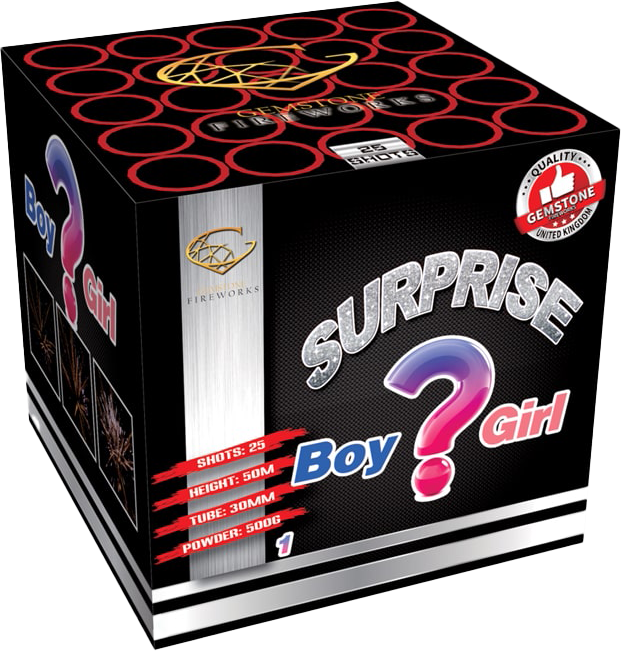 Gemstone Fireworks Surprise Boy or Girl