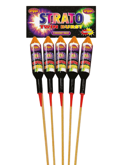 Spook Fireworks Strato Twin Burst