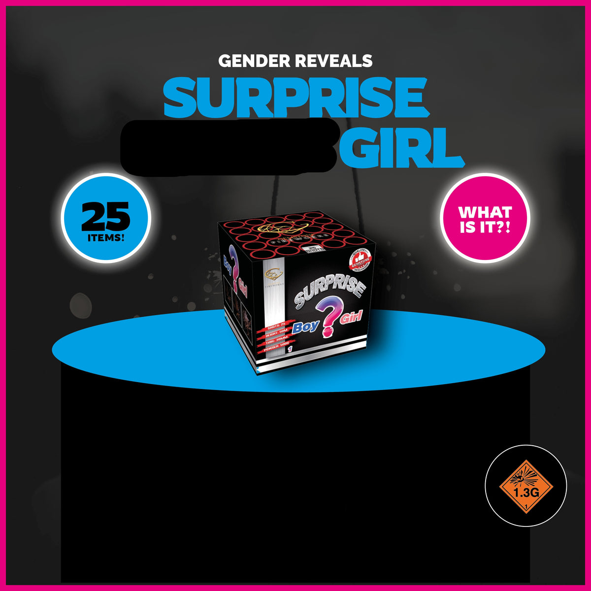 Gemstone Fireworks Surprise Boy or Girl