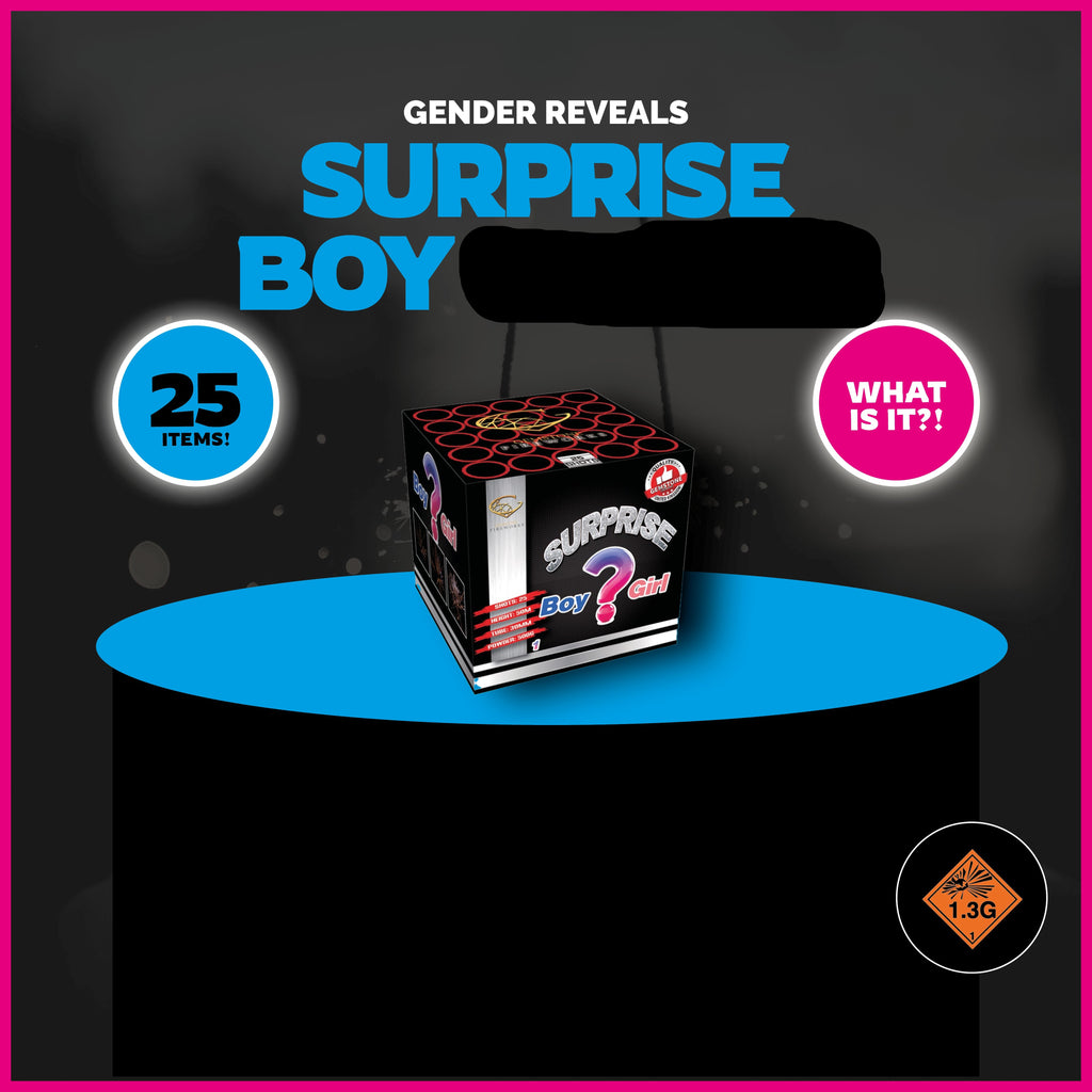 Gemstone Fireworks Surprise Boy or Girl