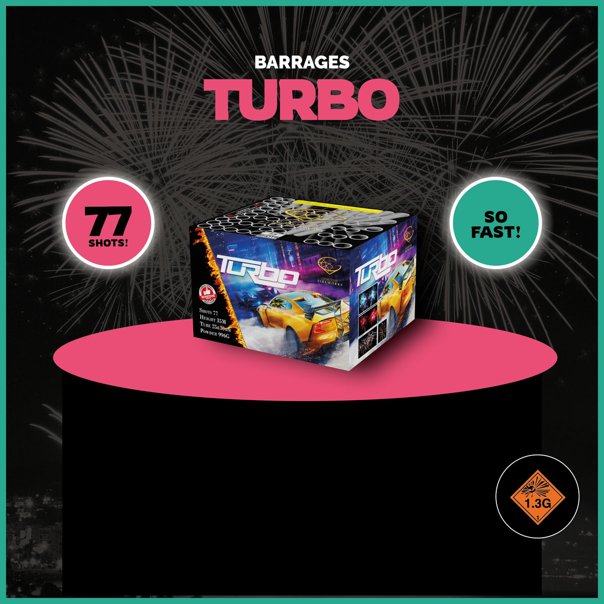 Gemstone Fireworks Turbo